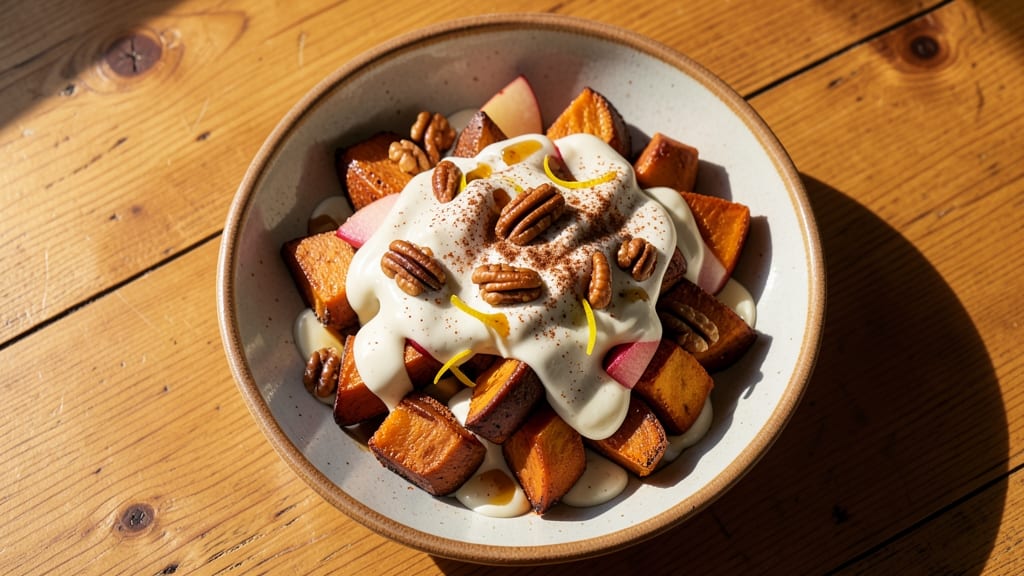 Sweet Potato Salad Recipe Vegan: Creamy Coconut-Mayo Balance With Warm Spices
