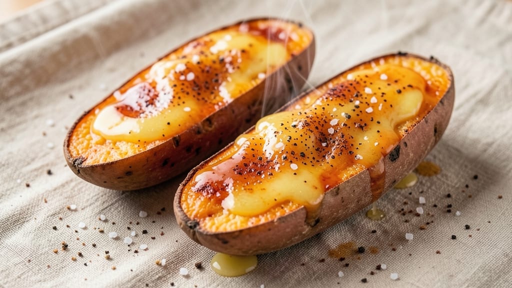 Baked Sweet Potato Recipe Airfryer: Crispy Skin, Soft Heart in 15 Minutes