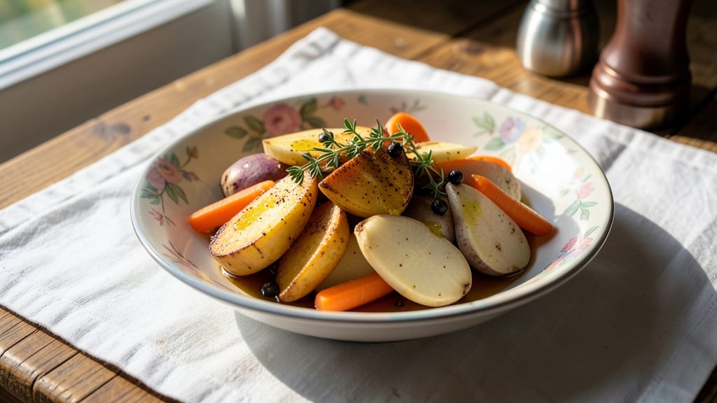 Turnip, Sweet Potato, and Carrot Recipe: Roasted Trio with Caramelized Sweetness