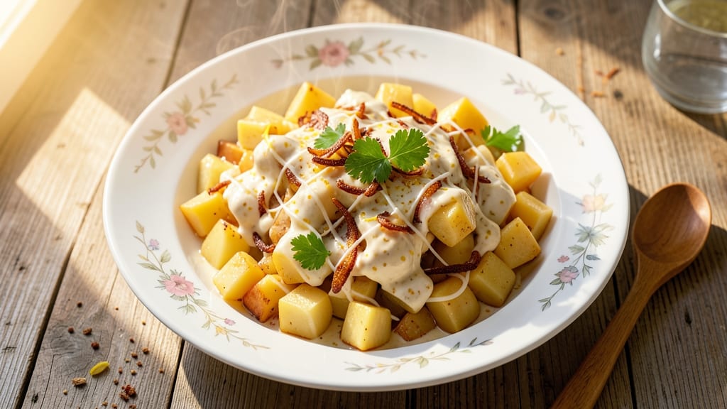 Sweet German Potato Salad Recipe: Vinegar-Kissed Crunch and Creamy Mayonnaise Magic