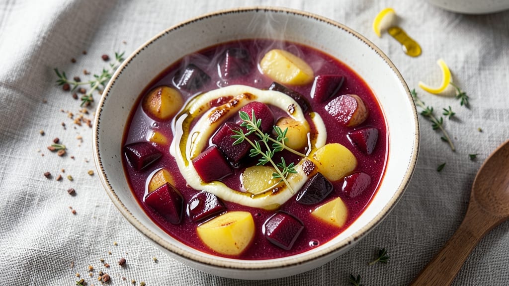 Beet and Potato Soup Recipe: Earthy Sweetness With Creamy Depth