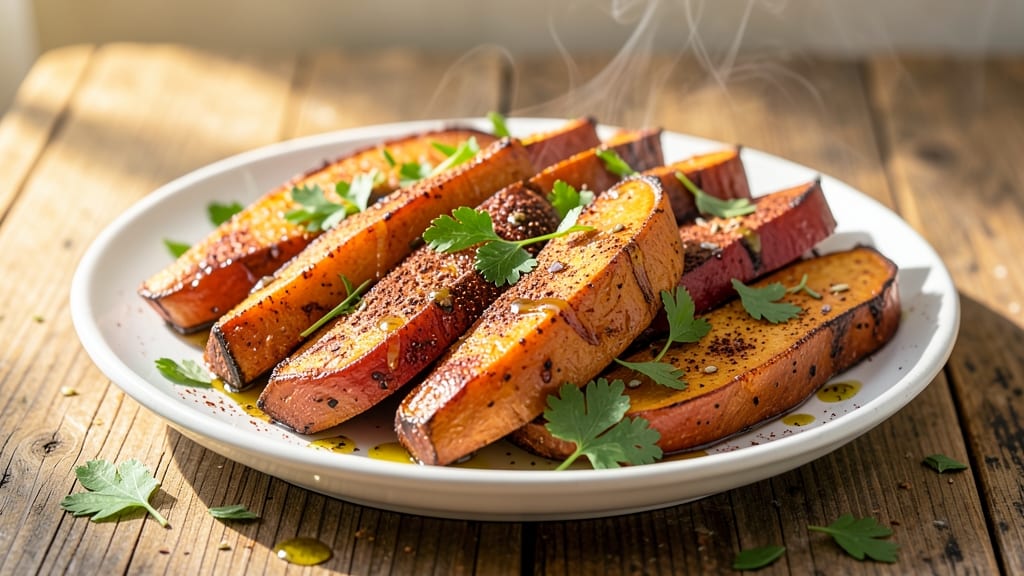 Argentinian Sweet Potato Recipe: Smoky Chimichurri Roast With Crispy Edges