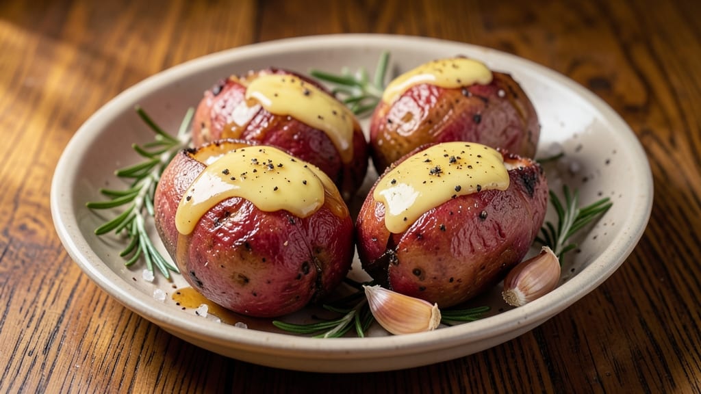 Baked Redskin Potatoes Recipe: Crispy Skin, Sweet Potato Swirls in One Pan