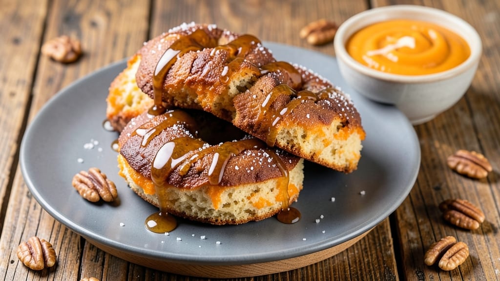 Baked Sweet Potato Donuts Recipe: Spiced Cinnamon Crunch With Gooey Centers