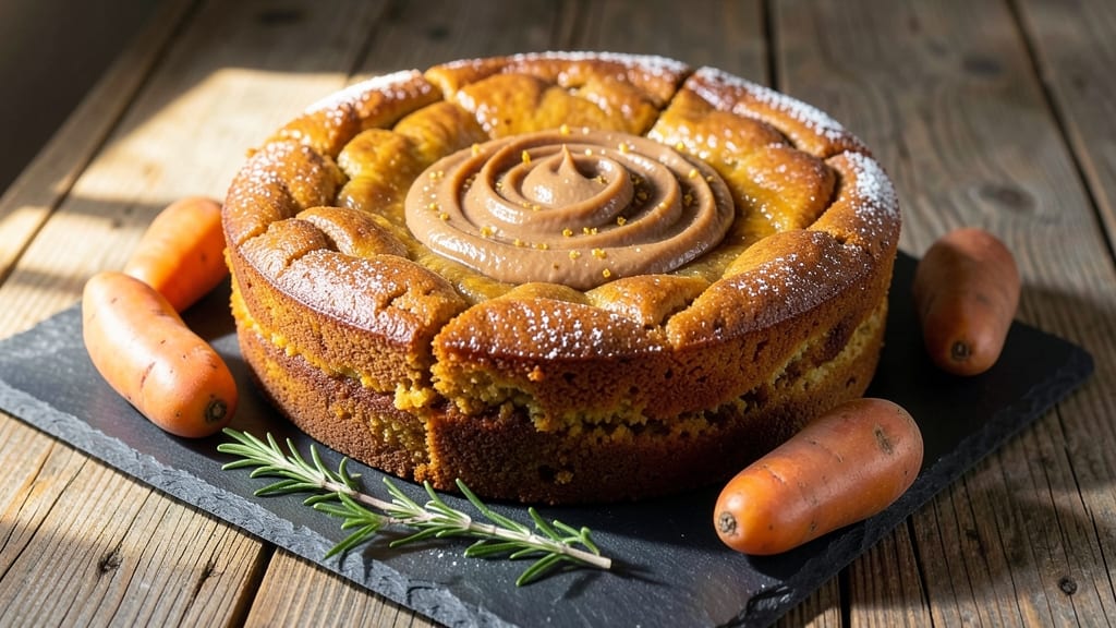 Sweet Potato Gooey Cake Recipe: Moist Spice Cake With Hidden Cheese Swirls