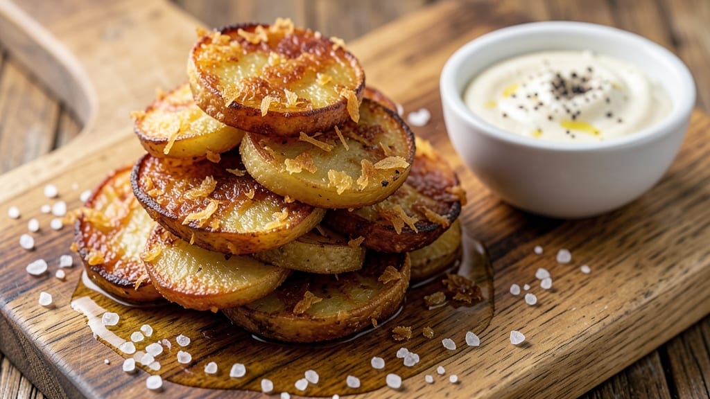 Battered Potato Slices Recipe: Crispy Golden Crunch in 15 Minutes