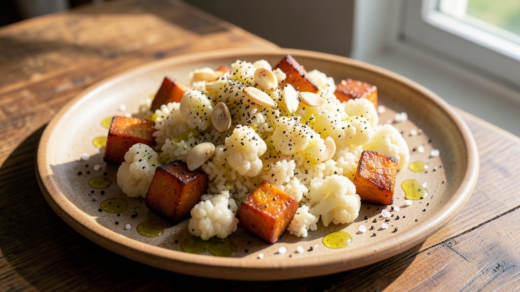 Sweet Potato Cauliflower Rice Recipe: Caramelized Crunch Meets Creamy Comfort