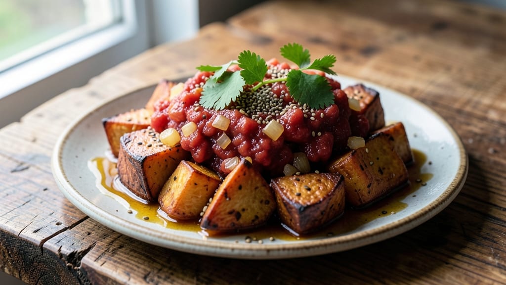 Sweet Potato South African Recipe: Chakalaka Heat With Crispy Edges